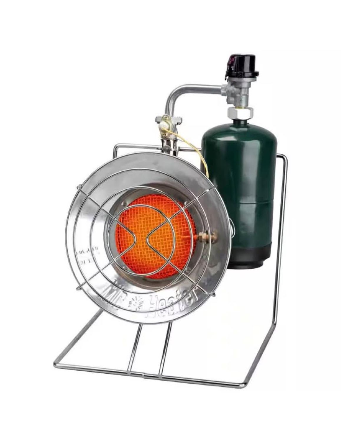 Mr. Heater Tank Top 15,000 BTU Radiant Propane Outdoor Space Heater and Cooker