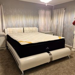 DreamCloud Premier Rest Cal King – Luxury Hybrid, Like New