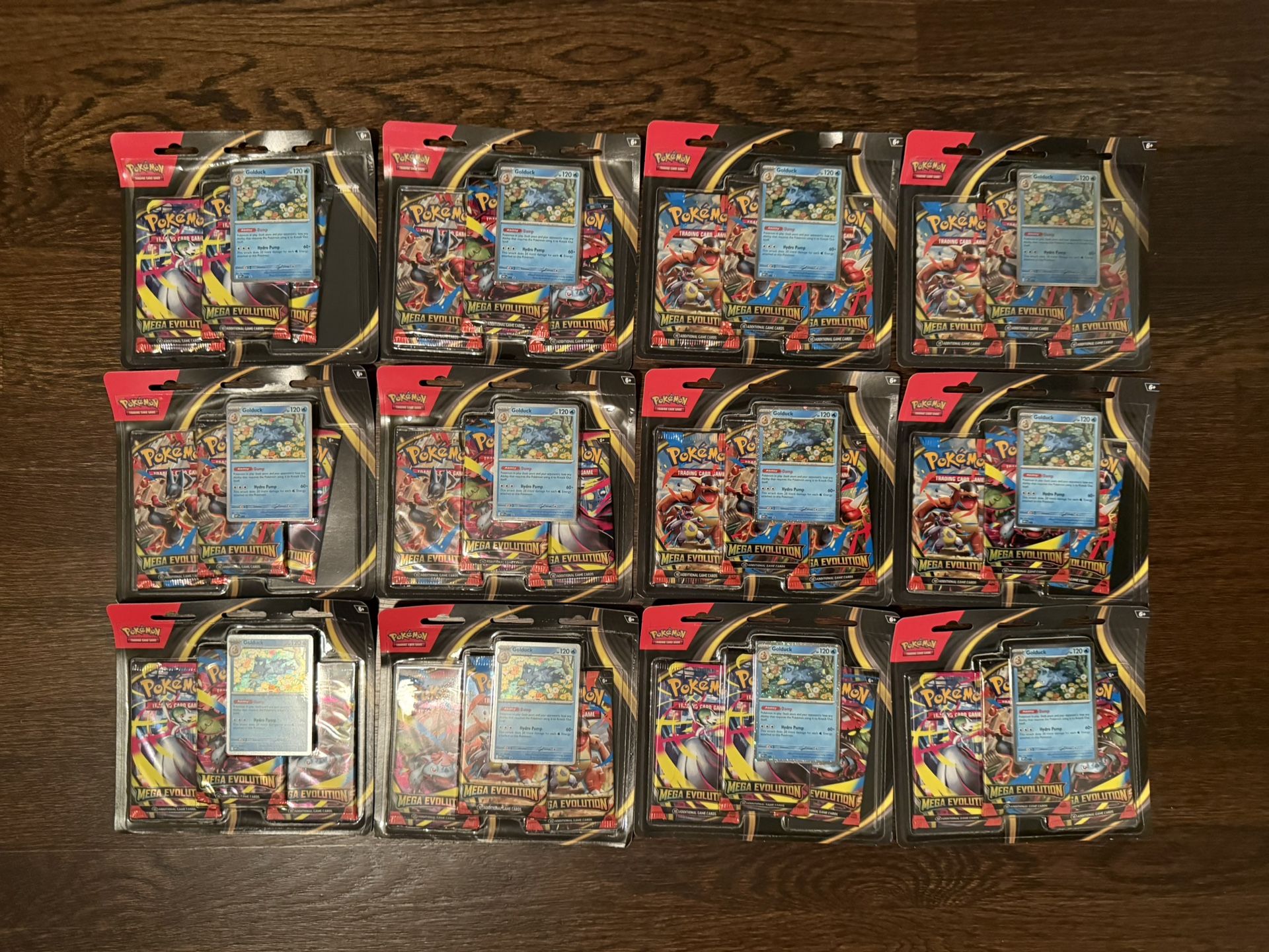 Mega Evolutions 3 pack blister