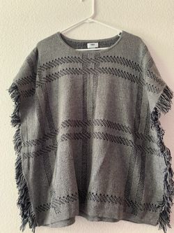 Poncho top from Old Navy