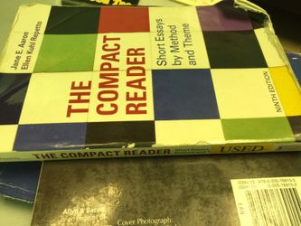 College book for English class