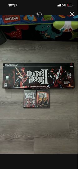 Guitar hero II & III Big box ps2 PlayStation 2