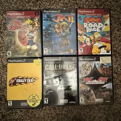 Classic PS2 Game Lot