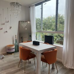 Concrete Effect Grey Table 