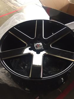 22" brand new wheels