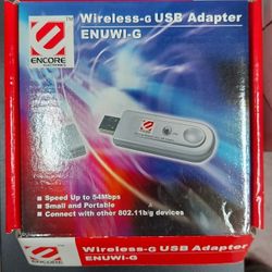 Encore Usb Wifi G Adapter In Box (Used)