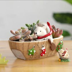 Flower pot, Resin Succulent Pot