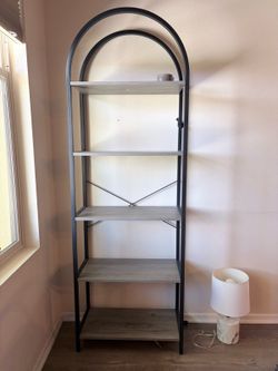 5 Tier Bookcase, Tall Shelf