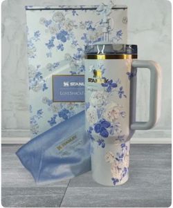 Stanley x LoveShackFancy Floral Tumbler with Handle