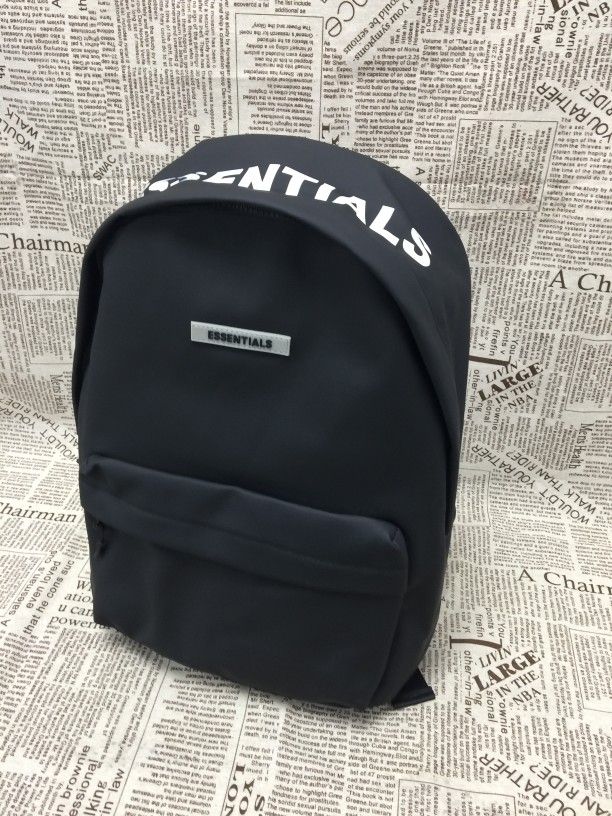 Fear Of God Essentials Backpack Bag Black