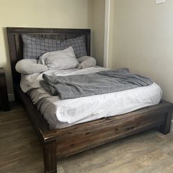 (Full Size)Modus Meadow Wooden Bed Set
