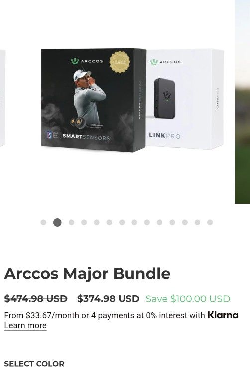 Arccos Game Sensors