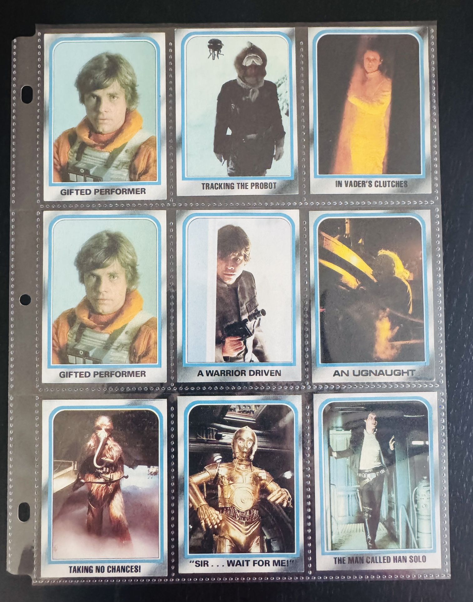 Vintage 1980 Star Wars: The Empire Strikes Back Trading Cards – Original Topps Lot