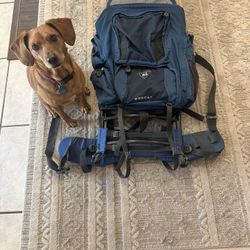 Vintage Backpack Metal Frame