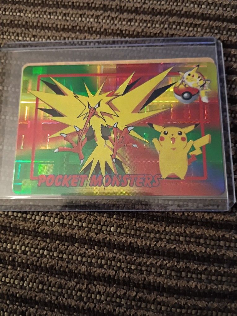 1999 Pokémon Pocket Monsters Bandai Stickers