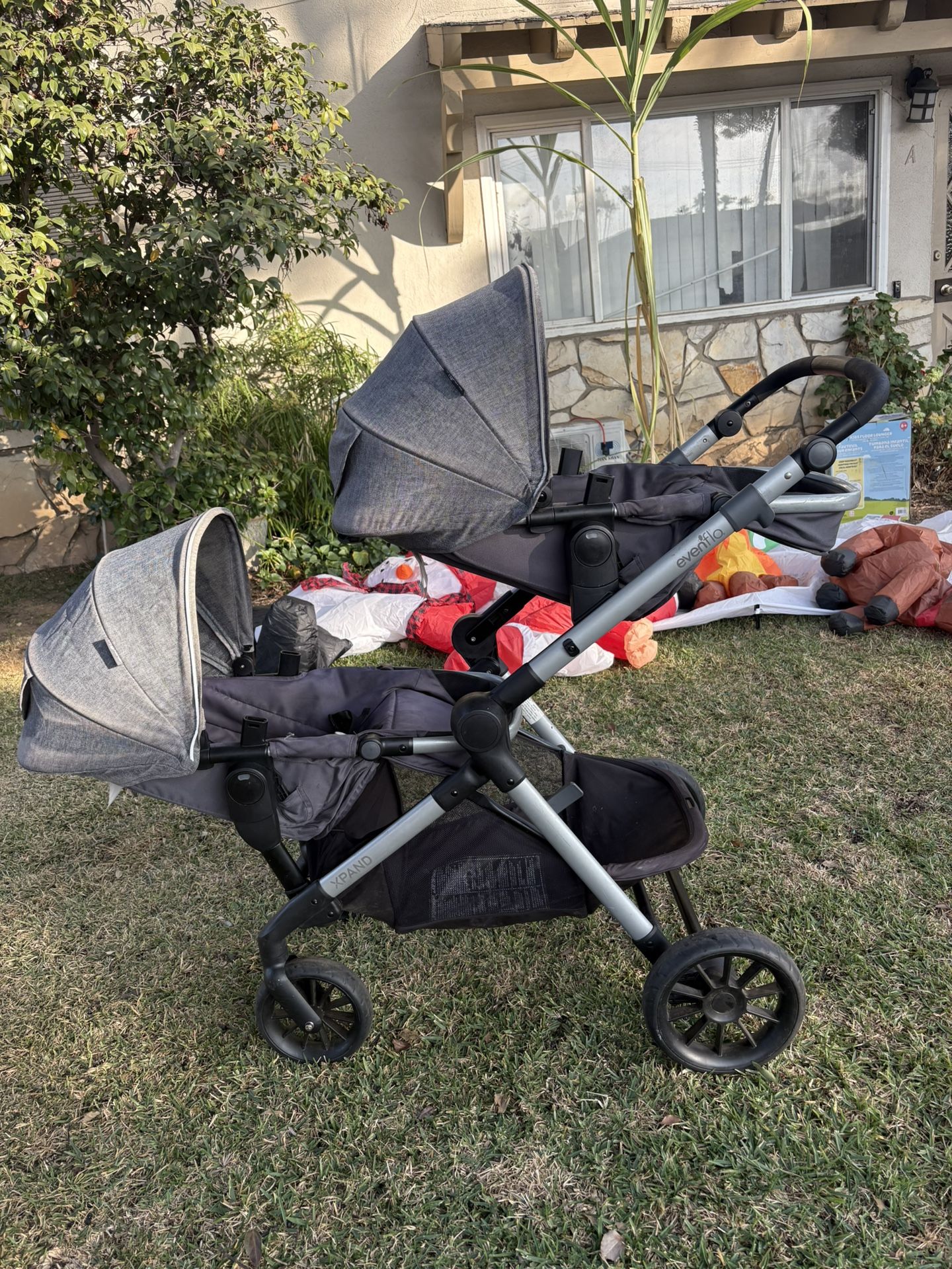 double joovy stroller Zoom X2 Lightweight Performance Jogging Double Stroller main image 1