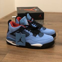 NIKE AJ4 Men's Size 4-11 Blue Sports Shoes