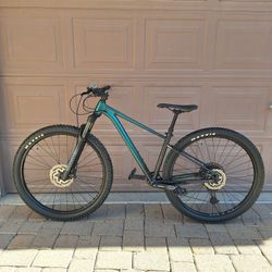 CANNONDALE  TRAIL SE MOUNTAIN BIKE 29 ER 1 X 12 SPEED DROPPER POST SEAT ROCKSHOX SUSPENSION ( SETUP TUBELESS) 