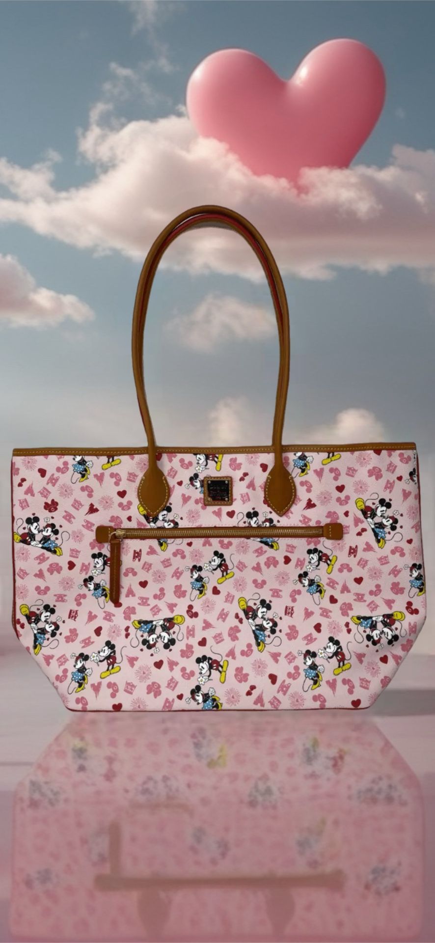 Disney Mickey and Minnie Mouse Love Dooney & Bourke Tote
