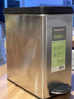 Simplehuman Studio Profile Step Can 10L