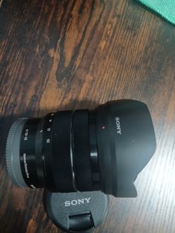 Sony wide lens