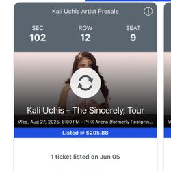 Kali Uchis Tickets 