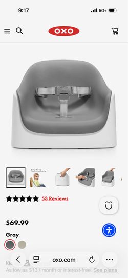 Oxo toddler chair