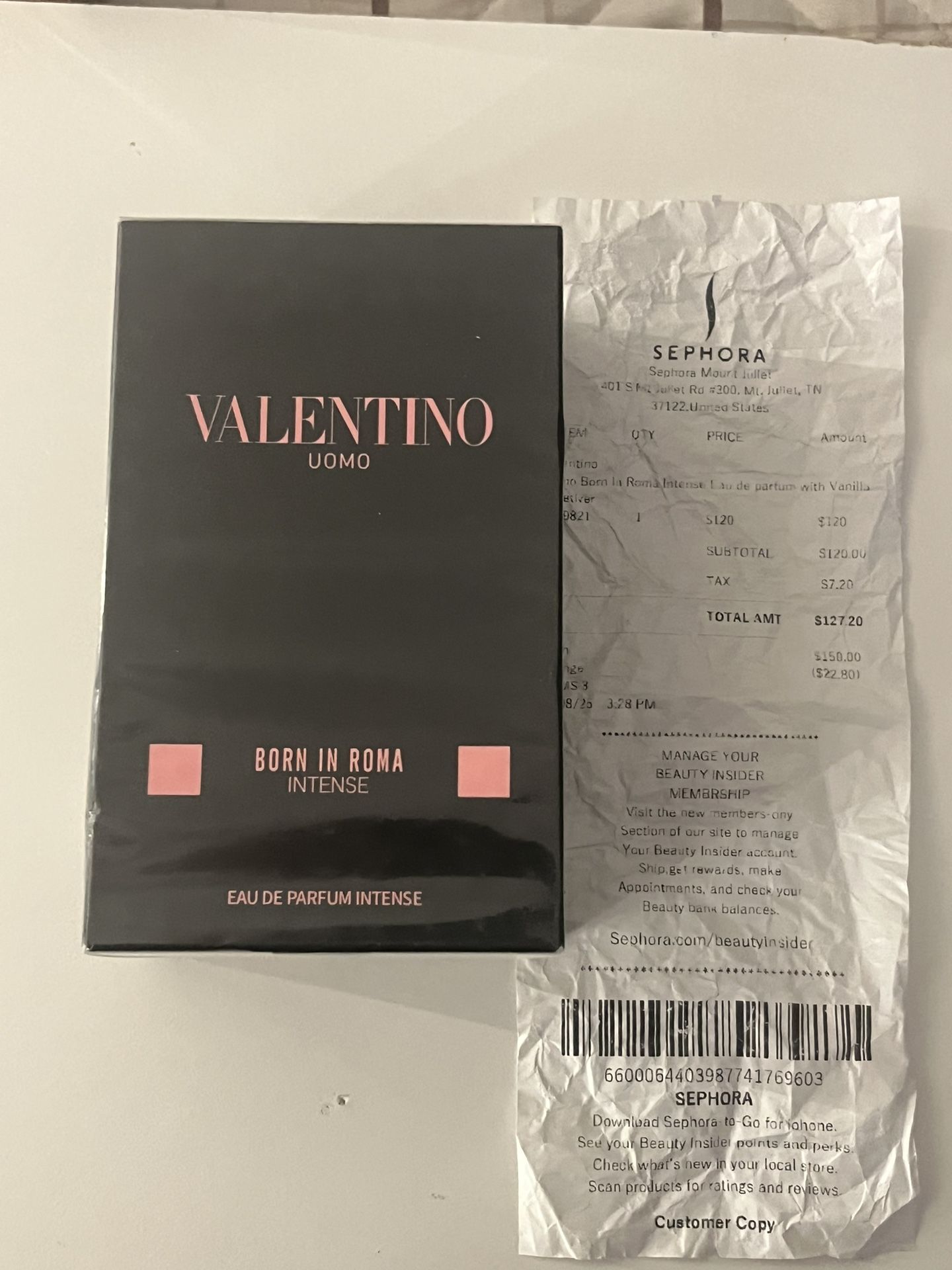 Valentino Uomo Born in Roma Intense Eau de Parfum