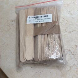 Wooden Wax Sticks And Spatulas