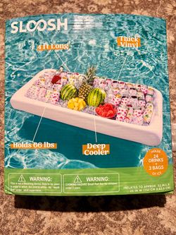 Sloosh Inflatable Pool Floating Cooler