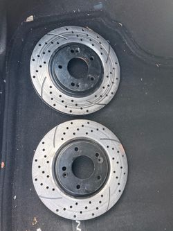 2017 hyundai sonata front e coated rotors