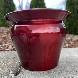 Red Flower Pot