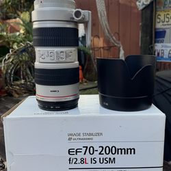 Lente canon 79-200 f/2.8