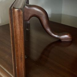 Vintage Carved Wood Wall Shelf – Statement Piece