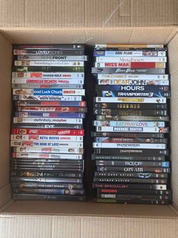 DVDs & VHS movies