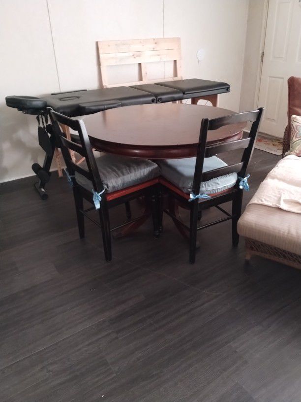 Dinning Room Table and 2 chairs/cushions