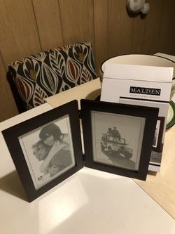 Wood Picture double frame