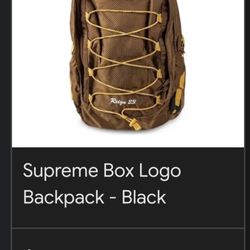 Supreme, backpack