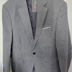 Saco Casual Para Hombre, Ligero Medida Mediana Color Gris
