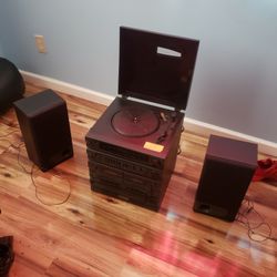 Classic Big Cd Player Set For Oldies