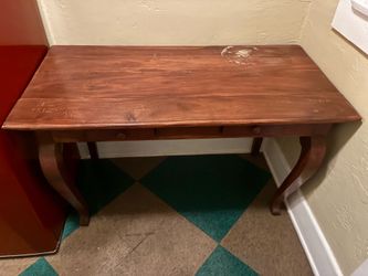 Wood desk