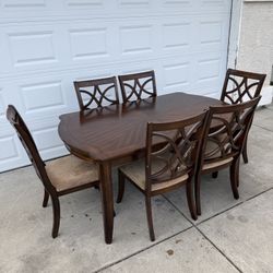 Dining Table With 6 Chairs 