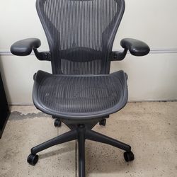 Herman Miller Aeron Size B Computer Desk Ergonomic Task Office Chair, Lumbar Pad