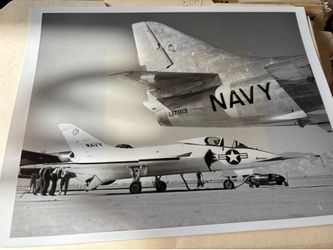 F4D Skyray at a press demonstration 1954 California