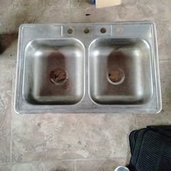 Double Bowl Sink 
