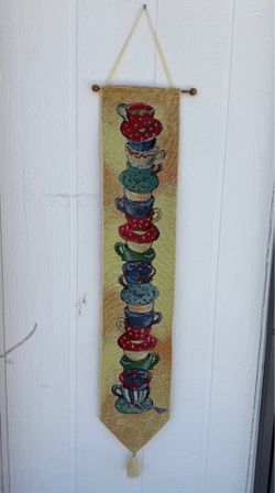 Coffee Cup Wall Tapestry