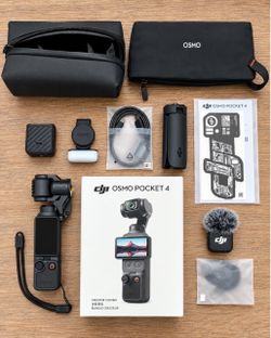 DJI Osmo Pocket 4 Creator Combo – Open Box, Never Used