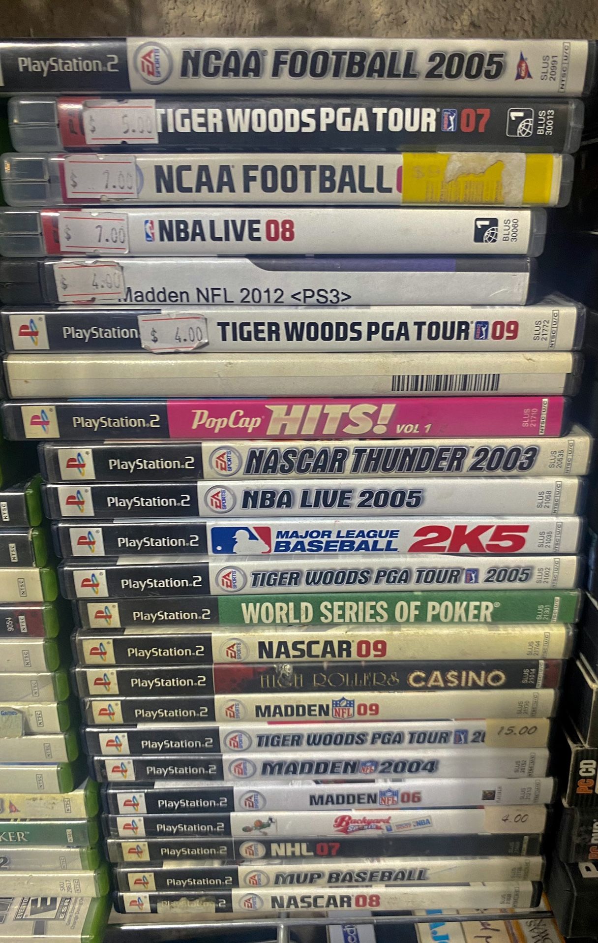 Ps2 Games Lot