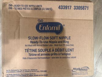 Enfamil slow flow nipples