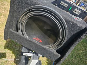 Subwoofer Alpine type R And Amplifier